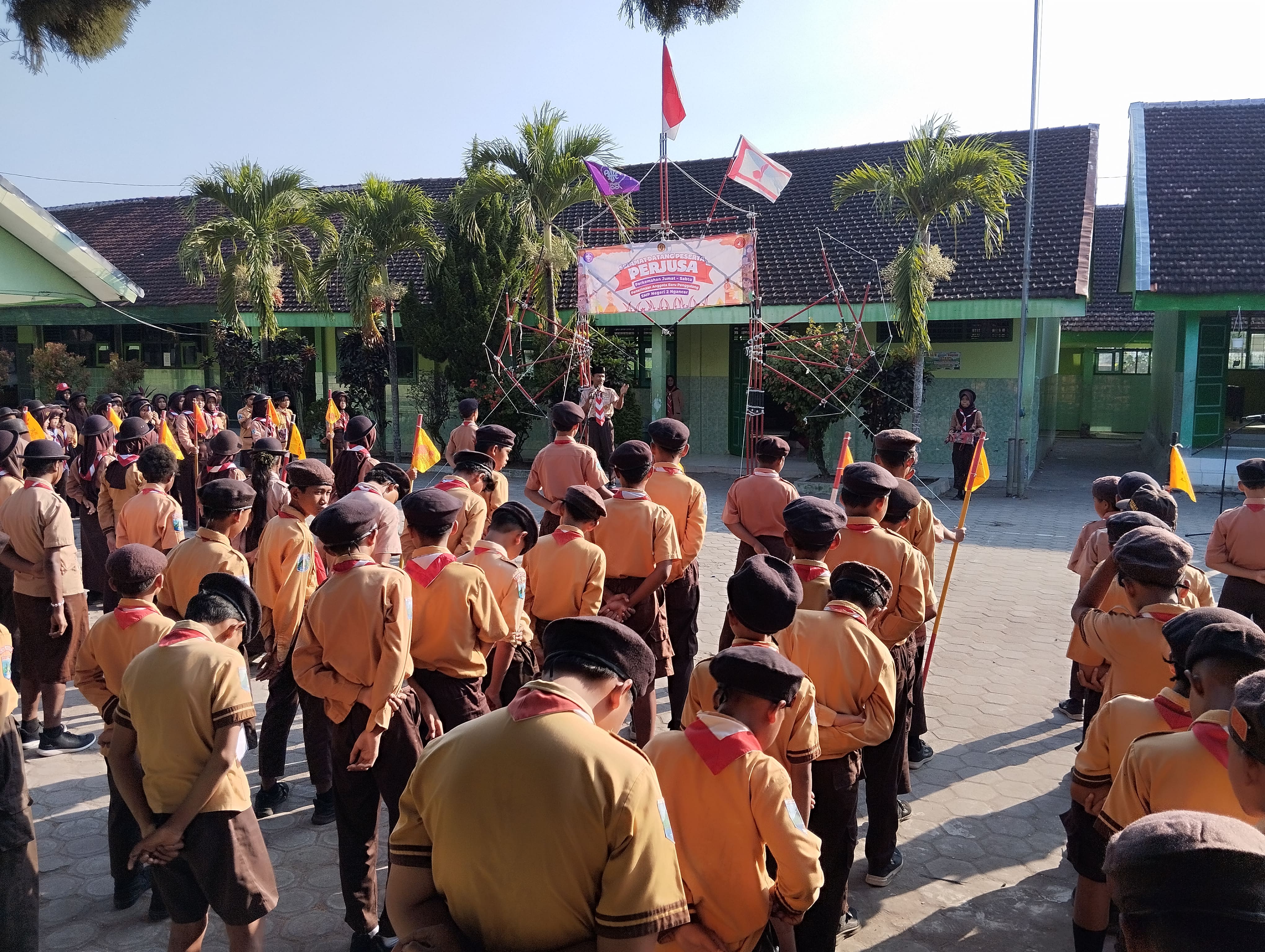 SMP Negeri 2 Ngancar Meriahkan Perjusa 2025