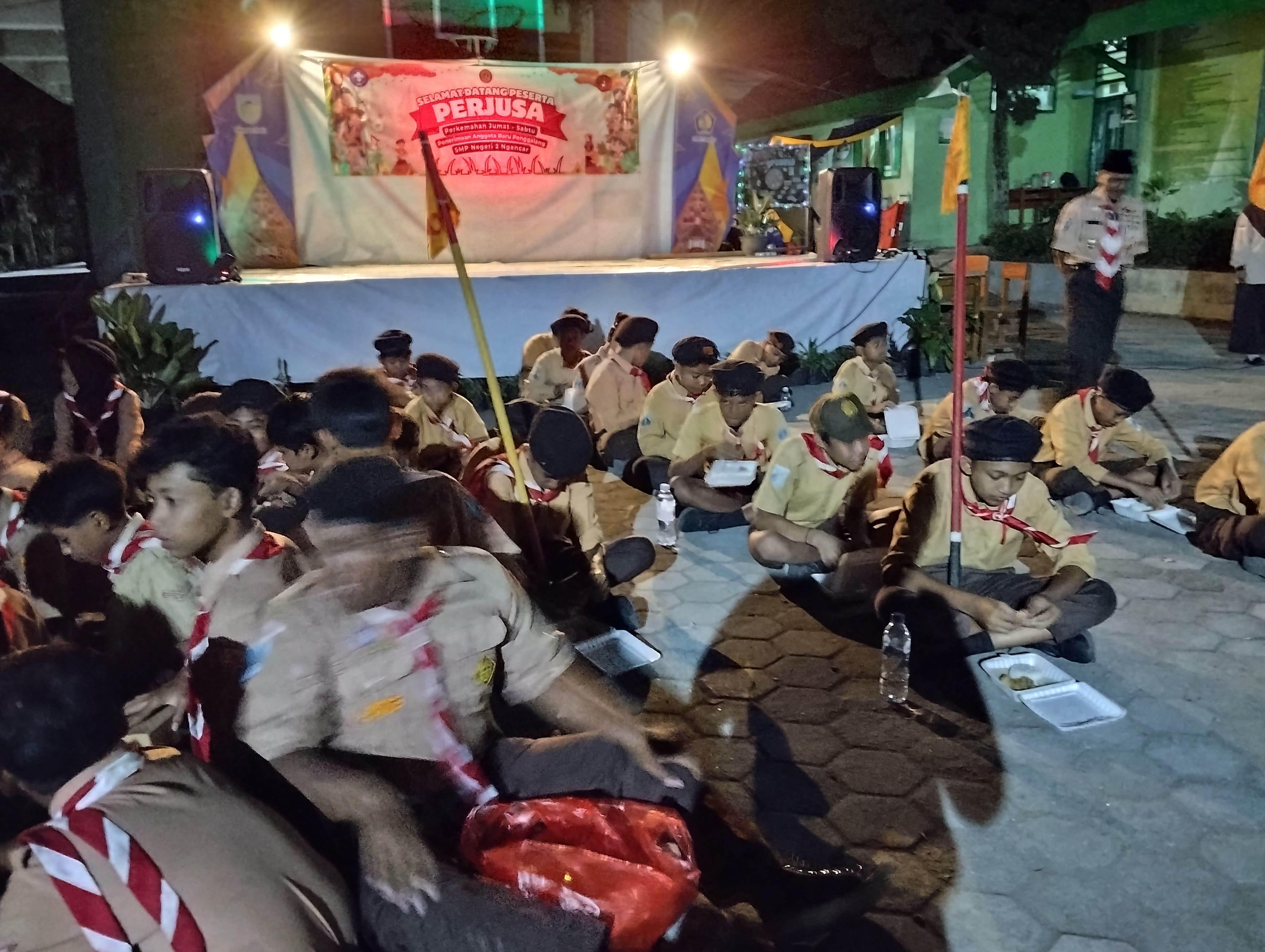 SMP Negeri 2 Ngancar Meriahkan Perjusa 2025