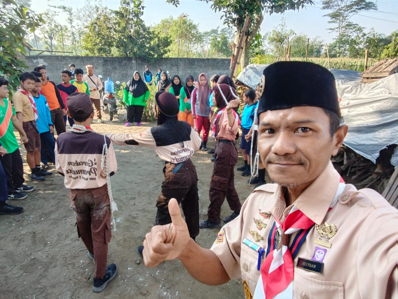 SMP Negeri 2 Ngancar Meriahkan Perjusa 2025